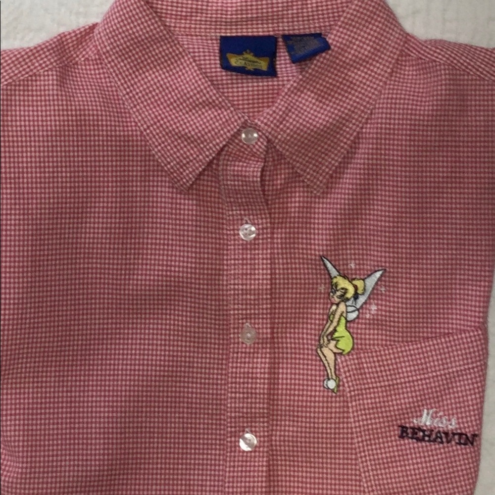 Disney Classics Button Down Cotton Shirt Size 24W